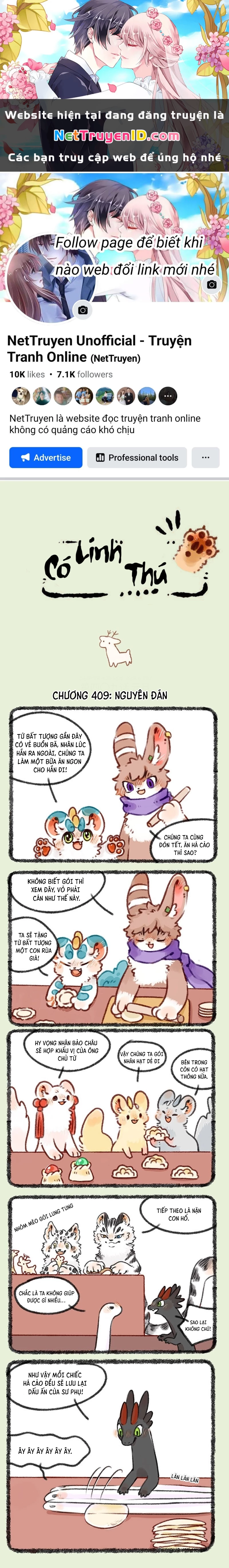 Có Linh Thú Chapter 409 - Trang 2