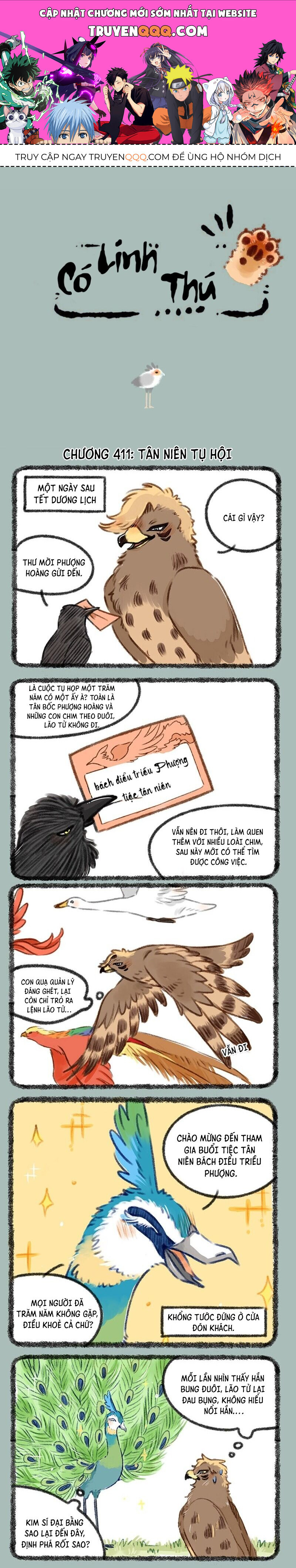 Có Linh Thú Chapter 411 - Trang 2