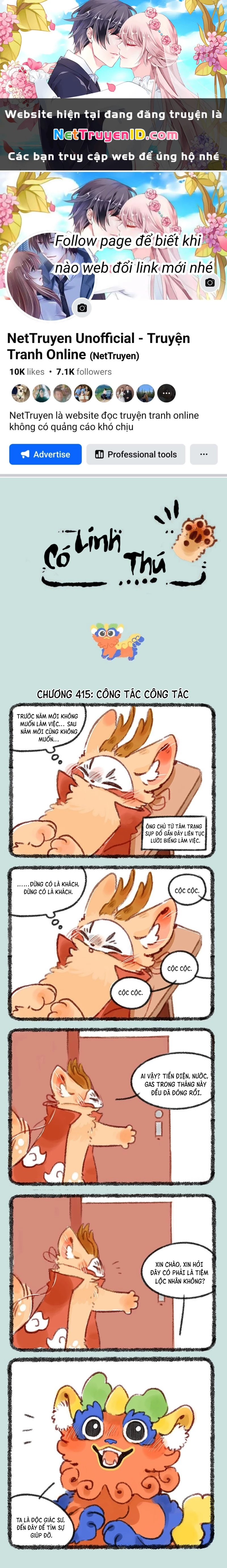 Có Linh Thú Chapter 415 - Trang 2