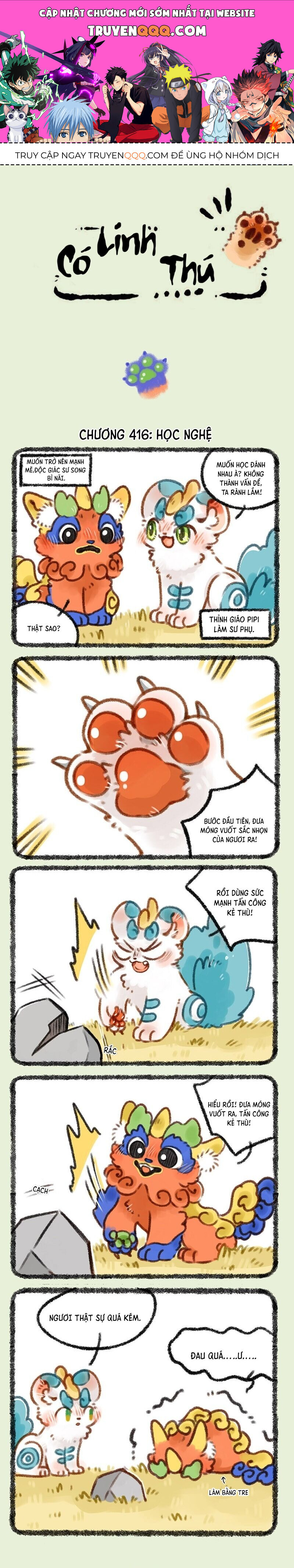 Có Linh Thú Chapter 416 - Trang 2