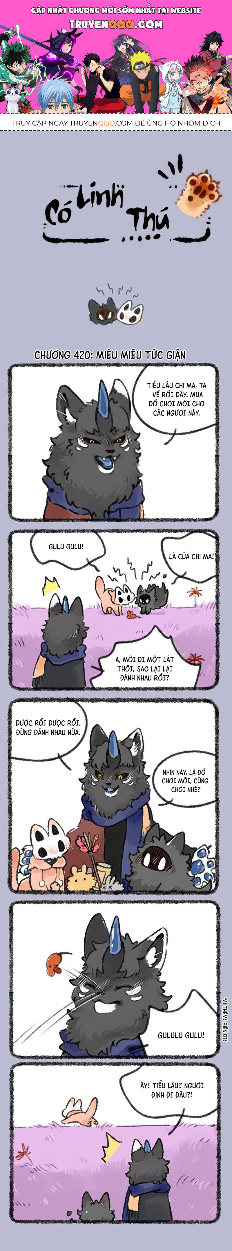 Có Linh Thú Chapter 420 - Trang 2