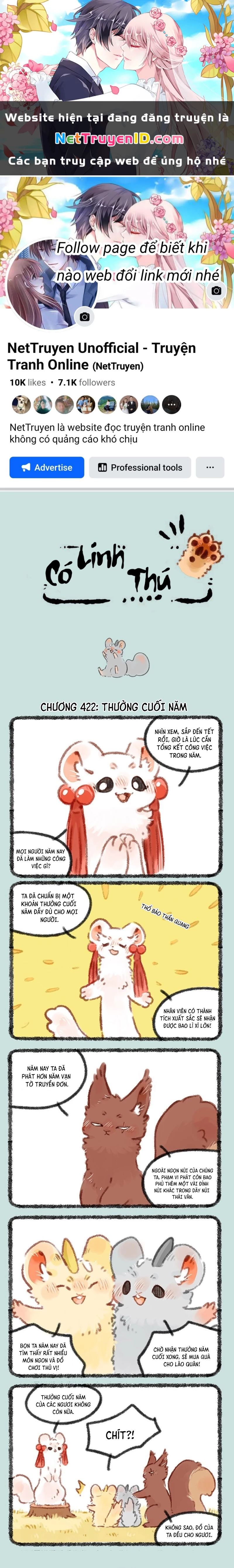 Có Linh Thú Chapter 422 - Trang 2