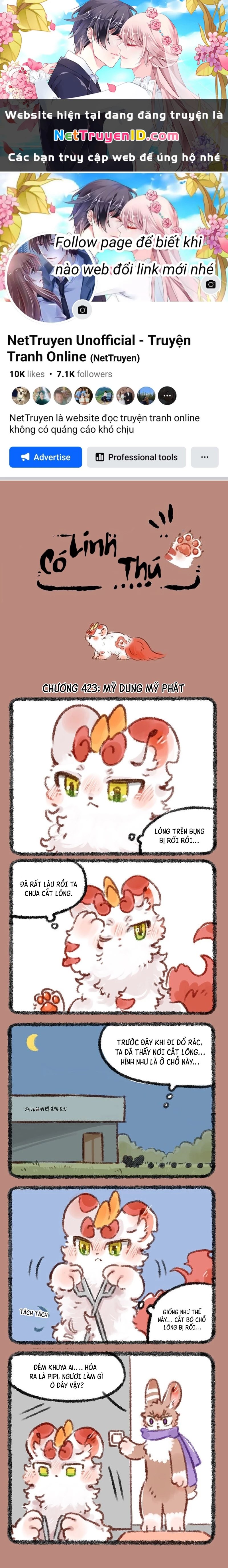Có Linh Thú Chapter 423 - Trang 2