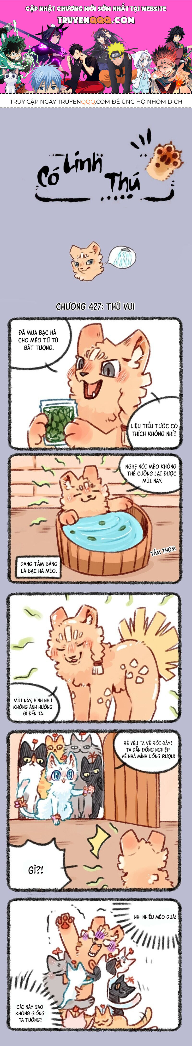 Có Linh Thú Chapter 427 - Trang 2