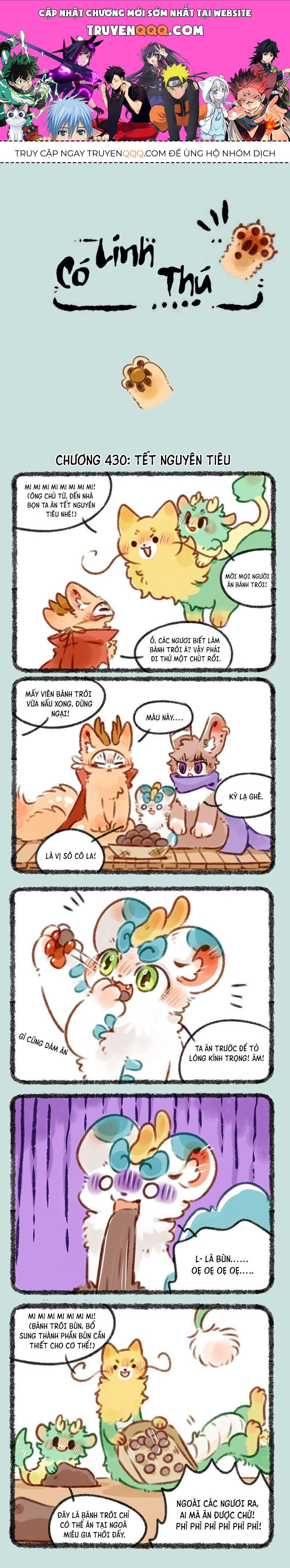 Có Linh Thú Chapter 430 - Trang 2