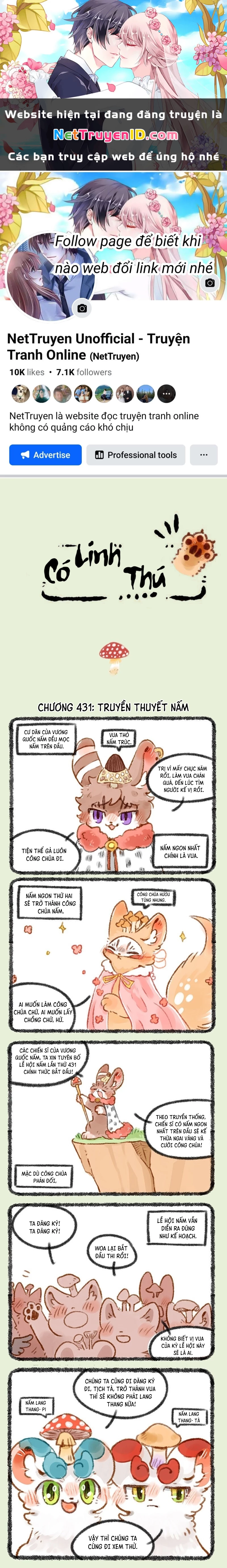 Có Linh Thú Chapter 431 - Trang 2
