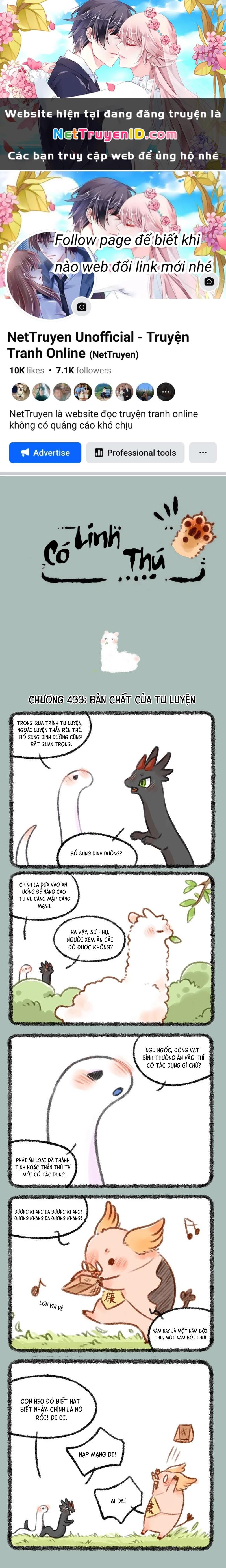 Có Linh Thú Chapter 433 - Trang 2