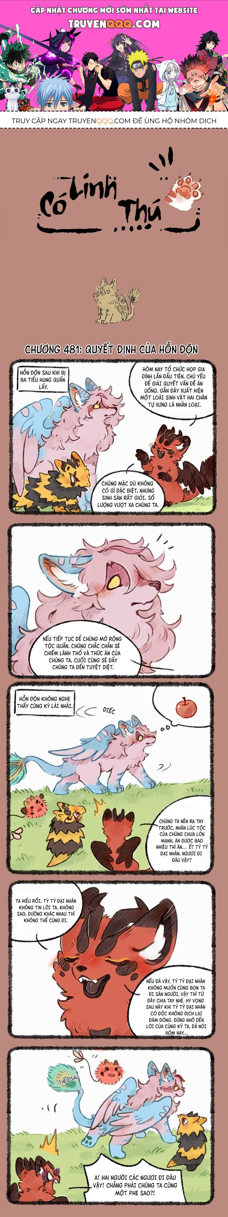 Có Linh Thú Chapter 481 - Trang 2