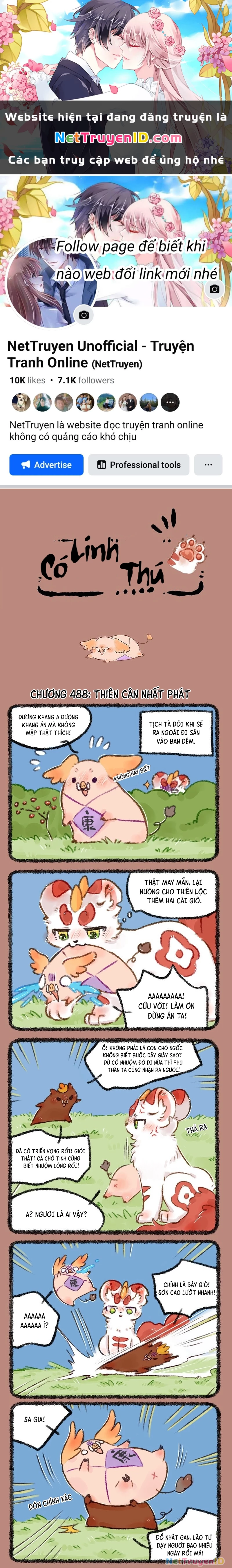 Có Linh Thú Chapter 488 - Trang 2