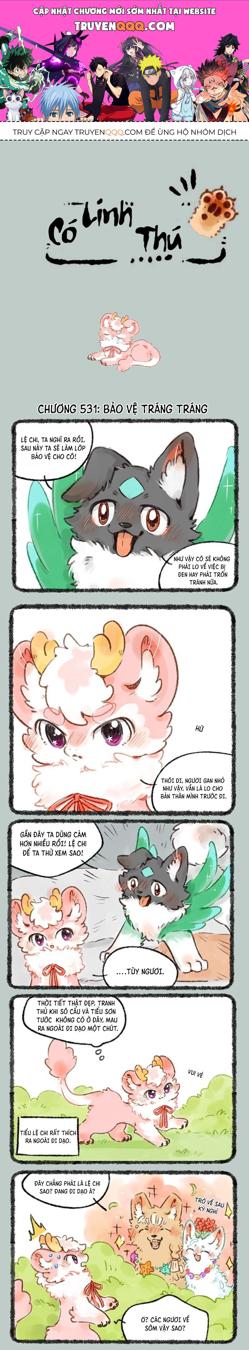Có Linh Thú Chapter 531 - Trang 2