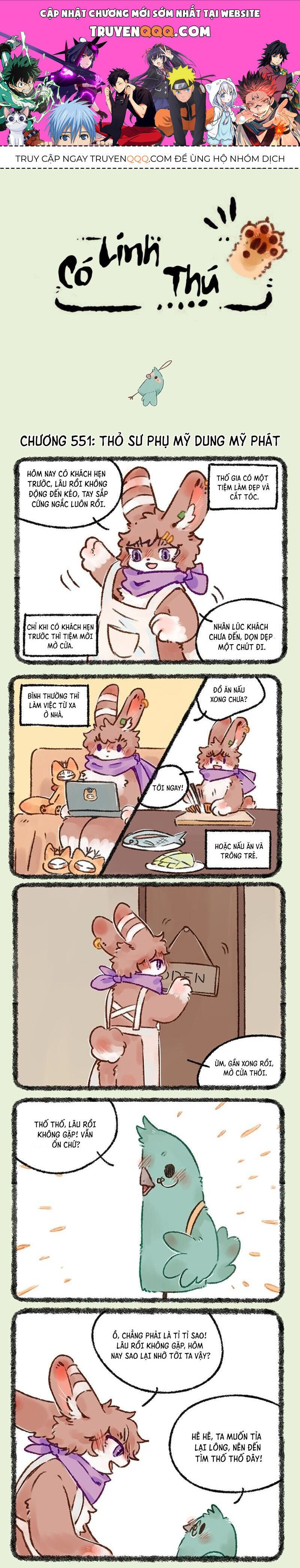 Có Linh Thú Chapter 551 - Trang 2