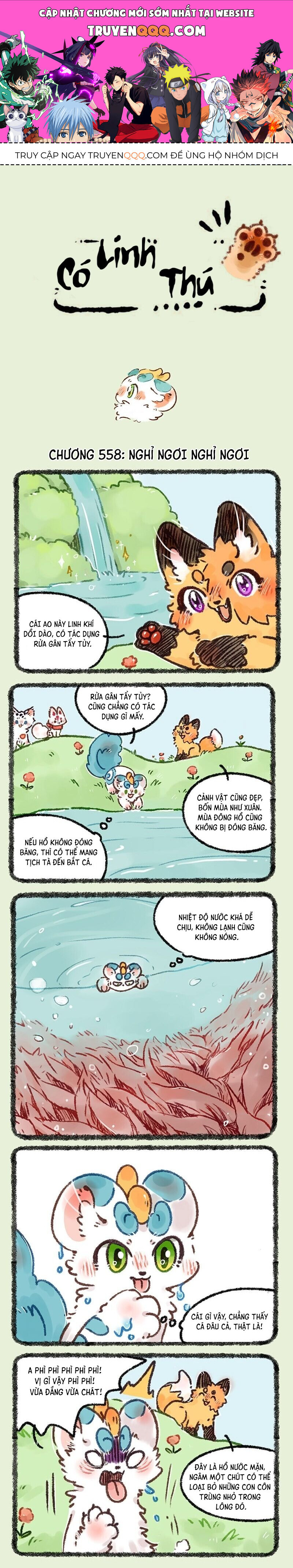 Có Linh Thú Chapter 558 - Trang 2