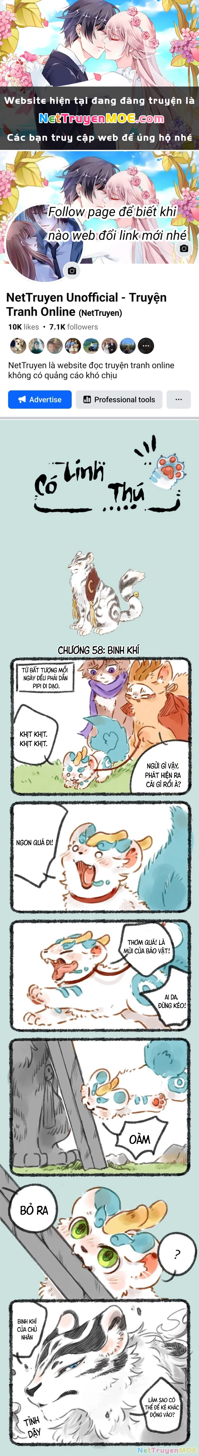 Có Linh Thú Chapter 58 - Trang 2