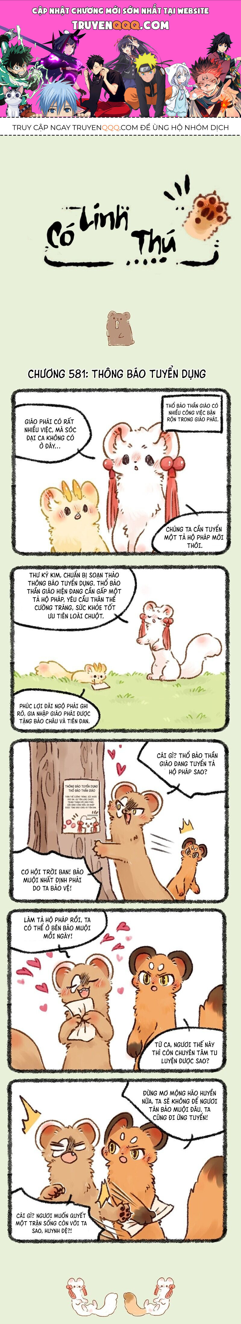 Có Linh Thú Chapter 581 - Trang 2