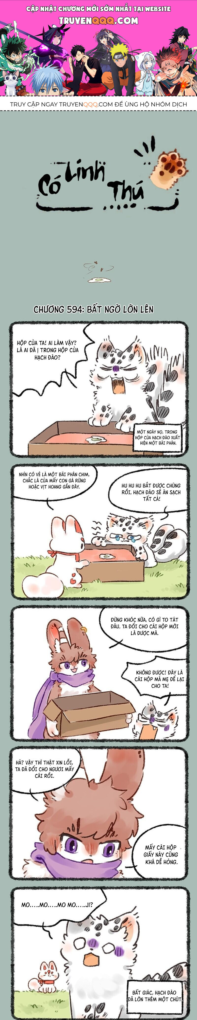 Có Linh Thú Chapter 594 - Trang 2