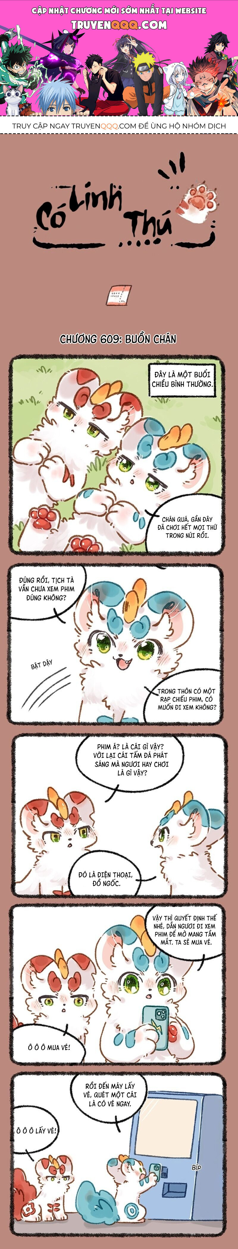 Có Linh Thú Chapter 609 - Trang 2