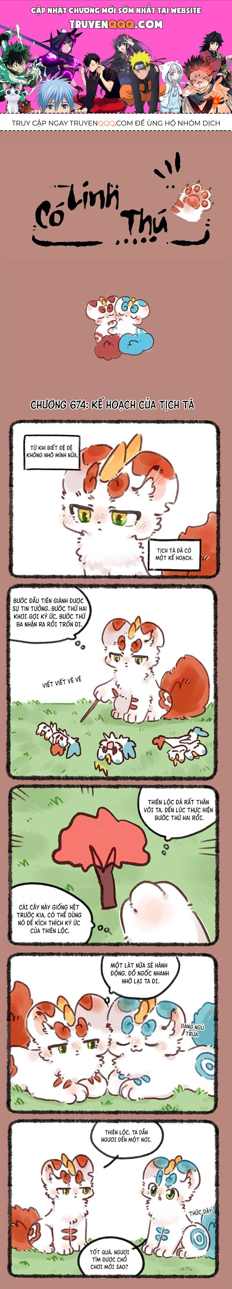 Có Linh Thú Chapter 674 - Trang 2