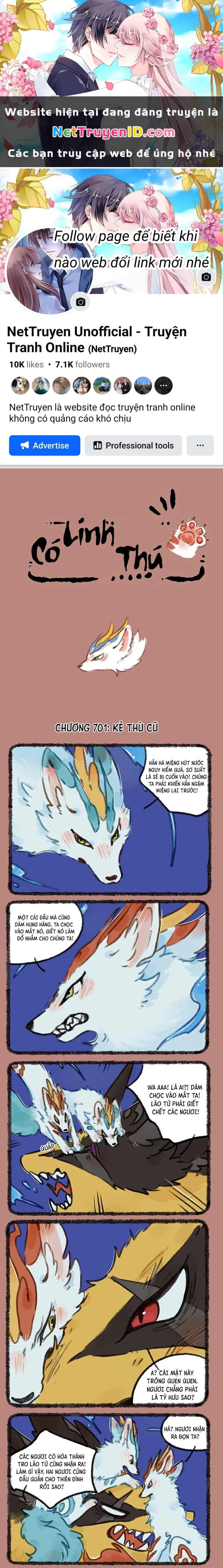 Có Linh Thú Chapter 701 - Trang 2