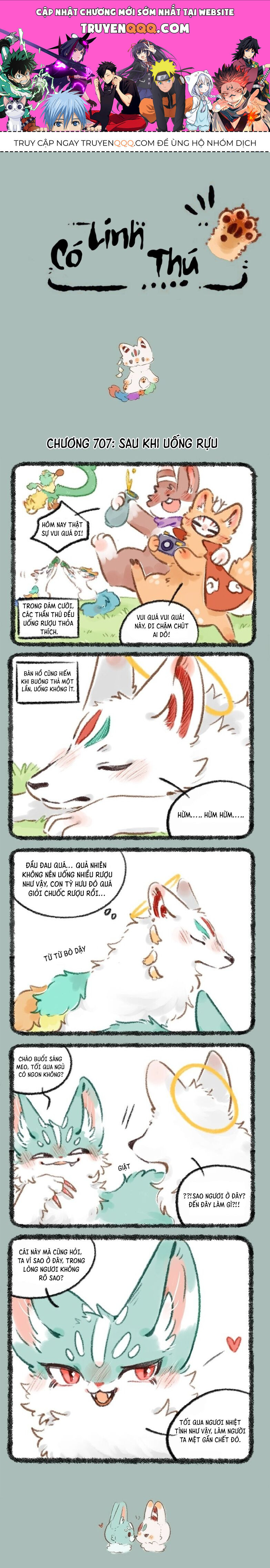 Có Linh Thú Chapter 707 - Trang 2
