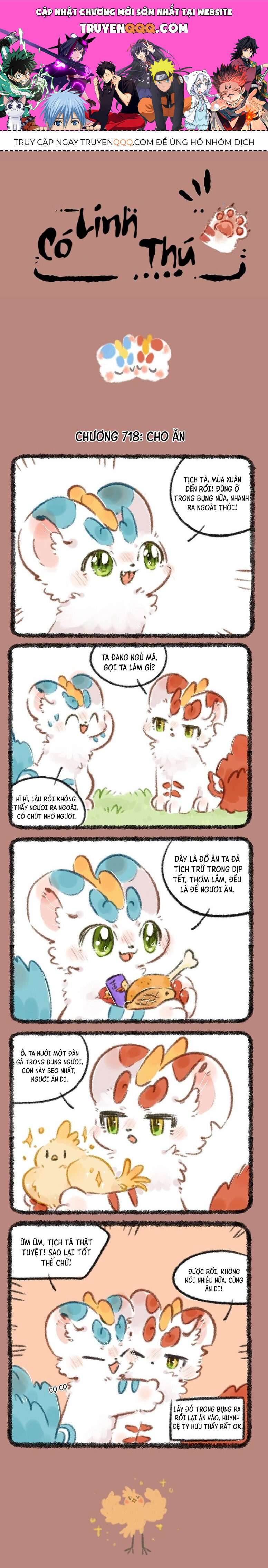 Có Linh Thú Chapter 718 - Trang 2