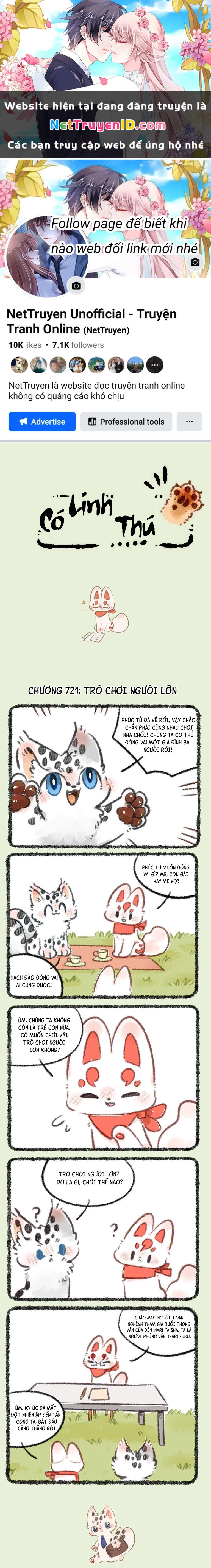 Có Linh Thú Chapter 721 - Trang 2