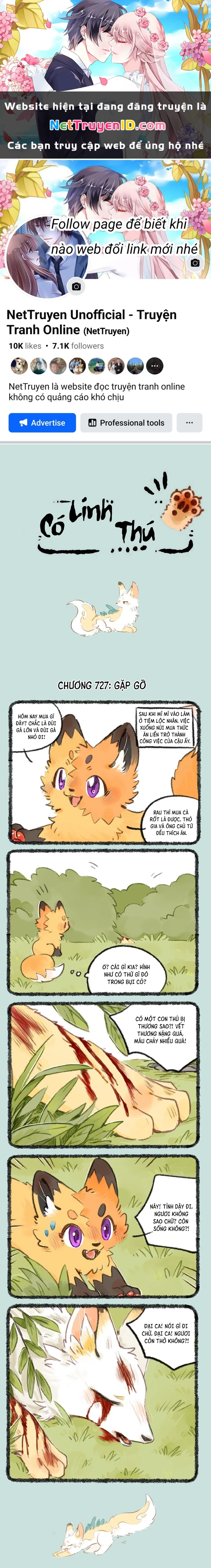 Có Linh Thú Chapter 727 - Trang 2