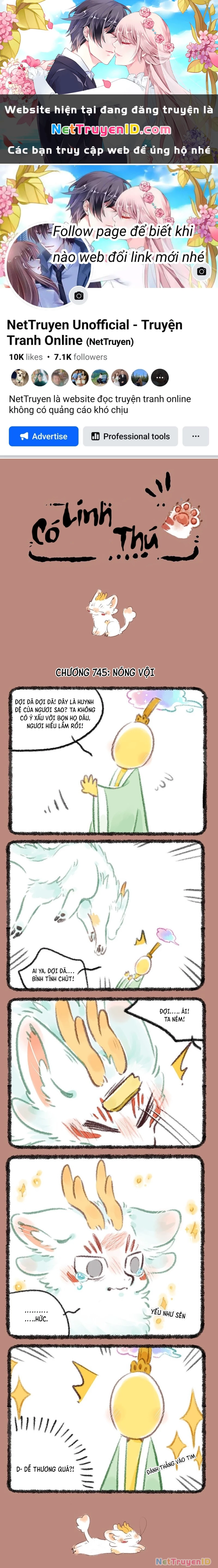 Có Linh Thú Chapter 745 - Trang 2