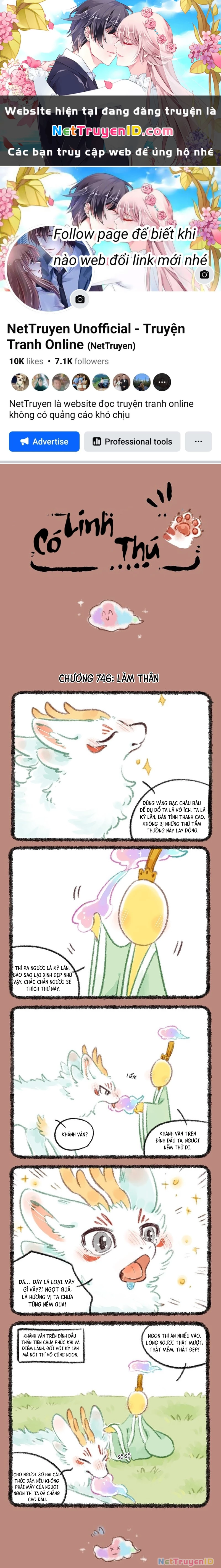 Có Linh Thú Chapter 746 - Trang 2