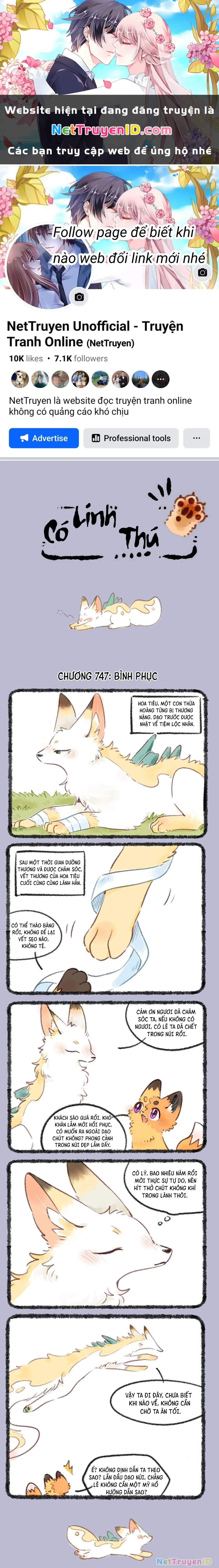 Có Linh Thú Chapter 747 - Trang 2