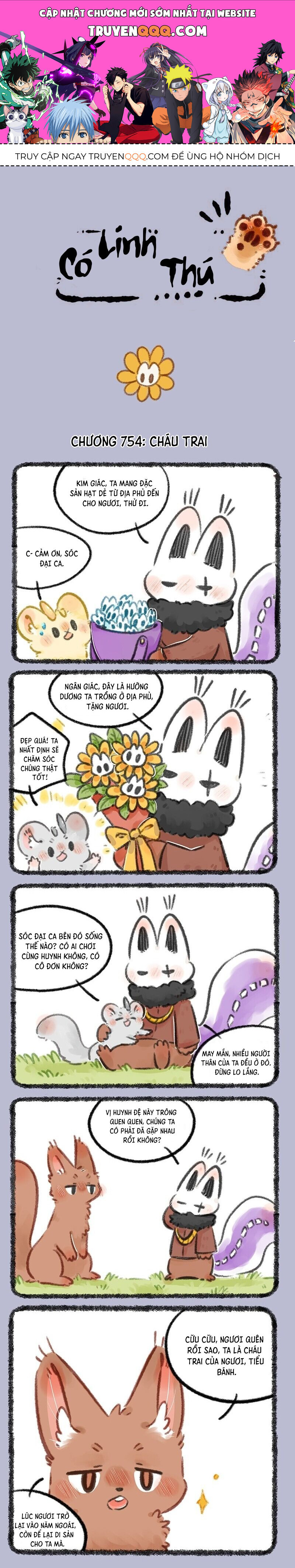 Có Linh Thú Chapter 754 - Trang 2