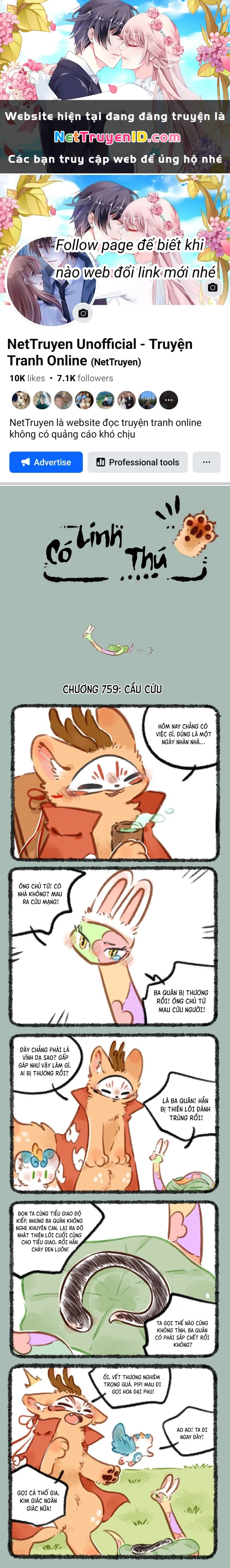 Có Linh Thú Chapter 759 - Trang 2