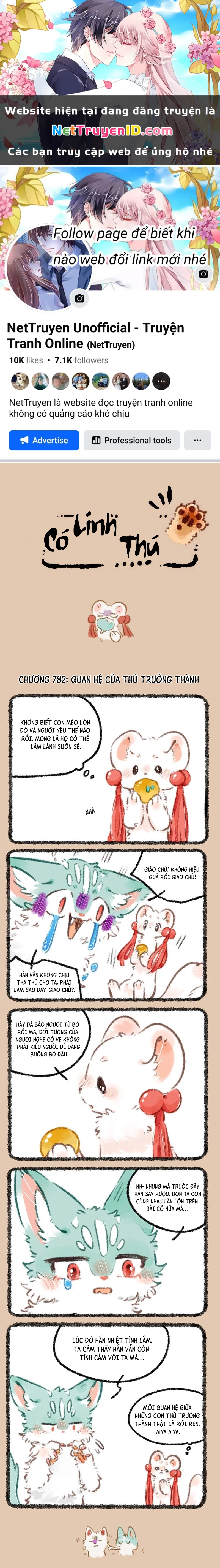 Có Linh Thú Chapter 782 - Trang 2