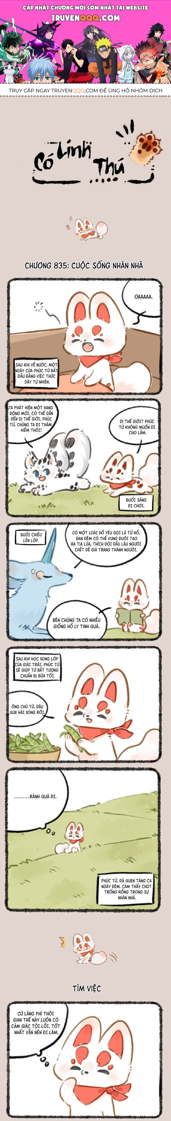 Có Linh Thú Chapter 835 - Trang 2
