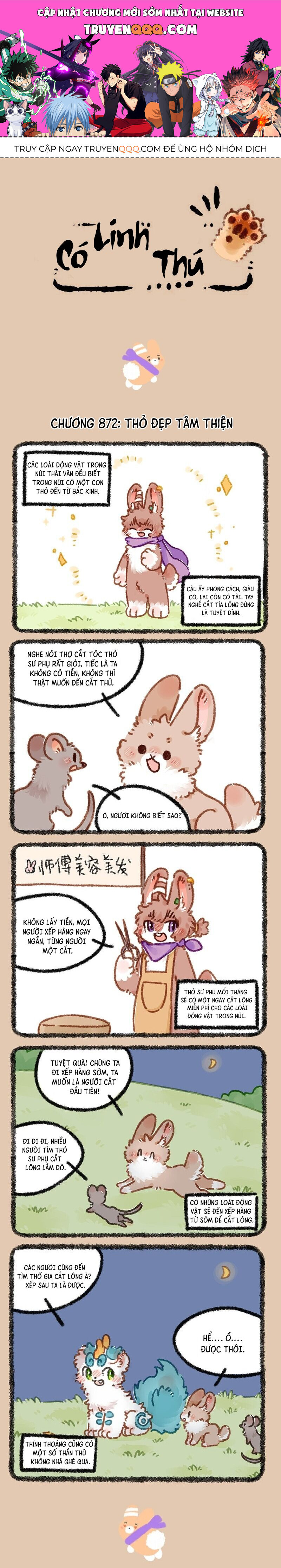 Có Linh Thú Chapter 872 - Trang 2