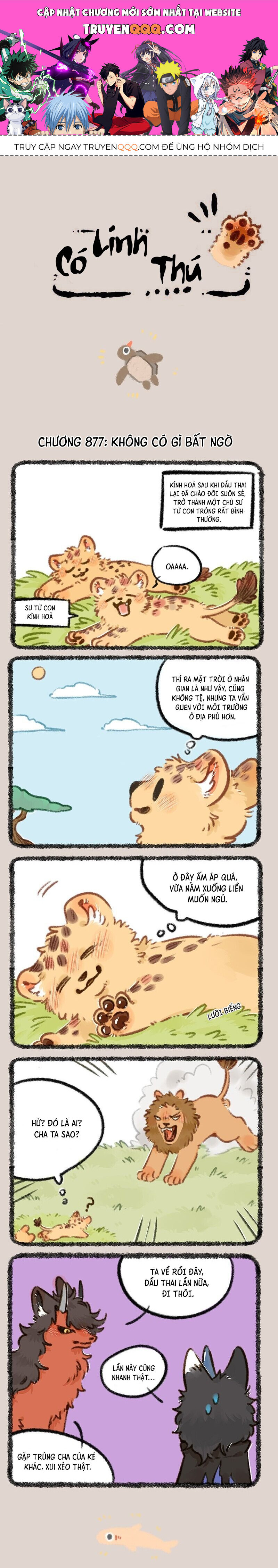 Có Linh Thú Chapter 877 - Trang 2