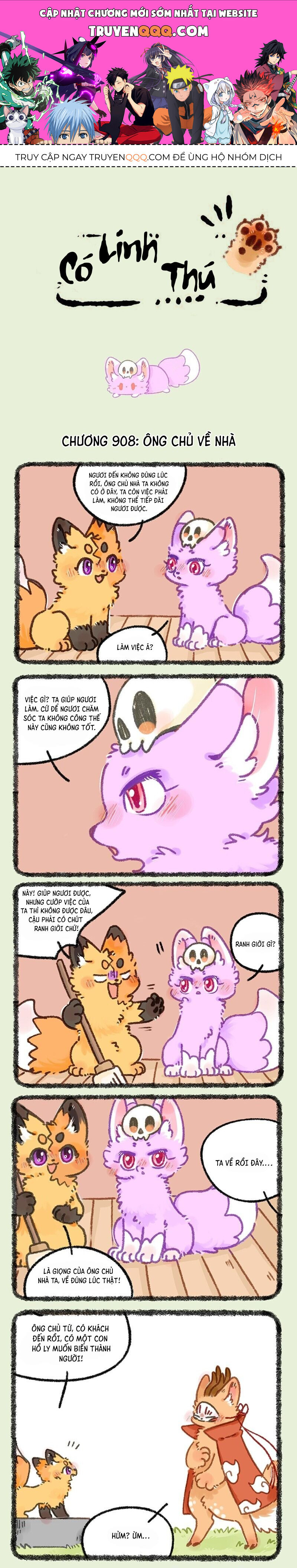 Có Linh Thú Chapter 908 - Trang 2