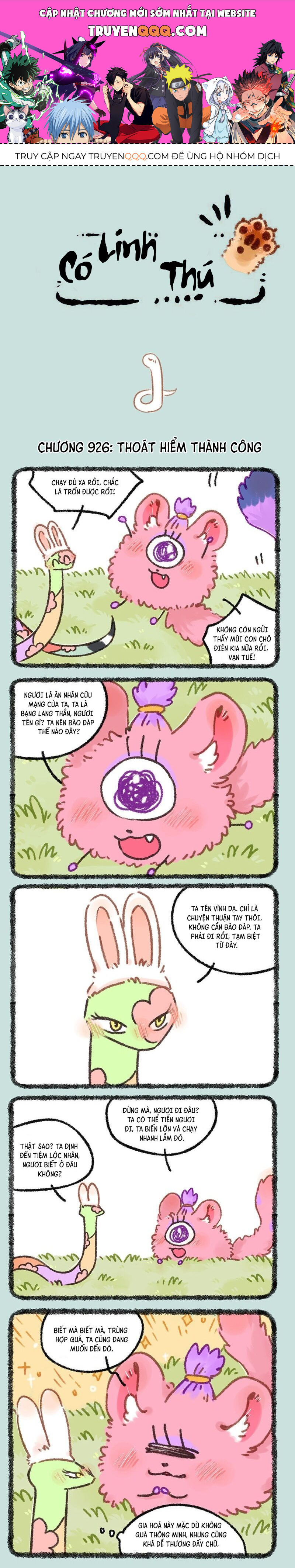 Có Linh Thú Chapter 926 - Trang 2