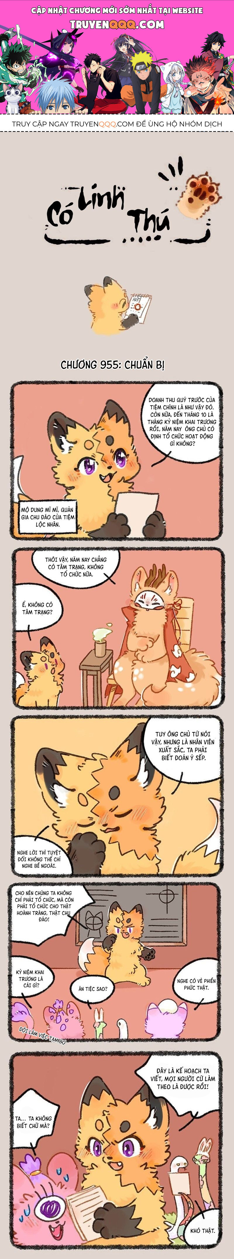 Có Linh Thú Chapter 955 - Trang 2