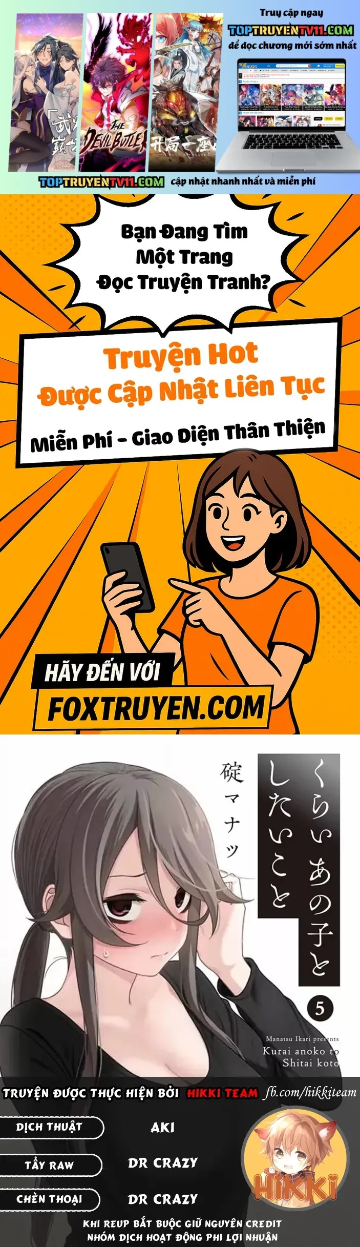 Cô Nàng U Ám Cùng Lớp Của Tôi Chapter 60 - Trang 2