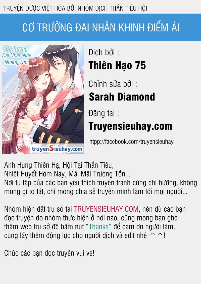 Cơ Trưởng Ngài Nhẹ Nhàng Thôi Chapter 7 - Trang 2