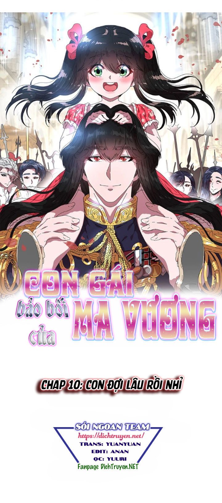 Con Gái Bảo Bối Của Ma Vương Chapter 10 - Trang 2