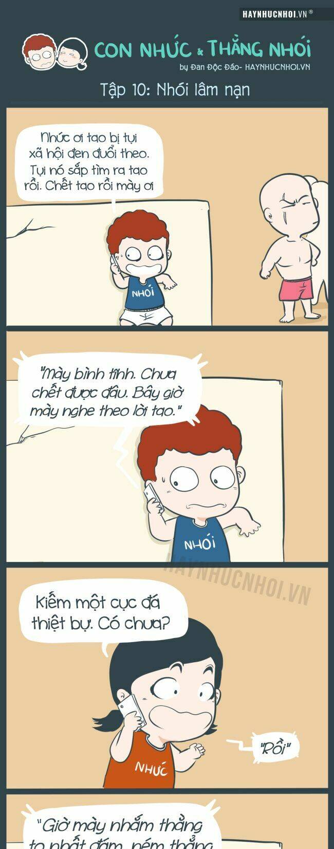 Con Nhức & Thằng Nhói Chapter 10 - Trang 2