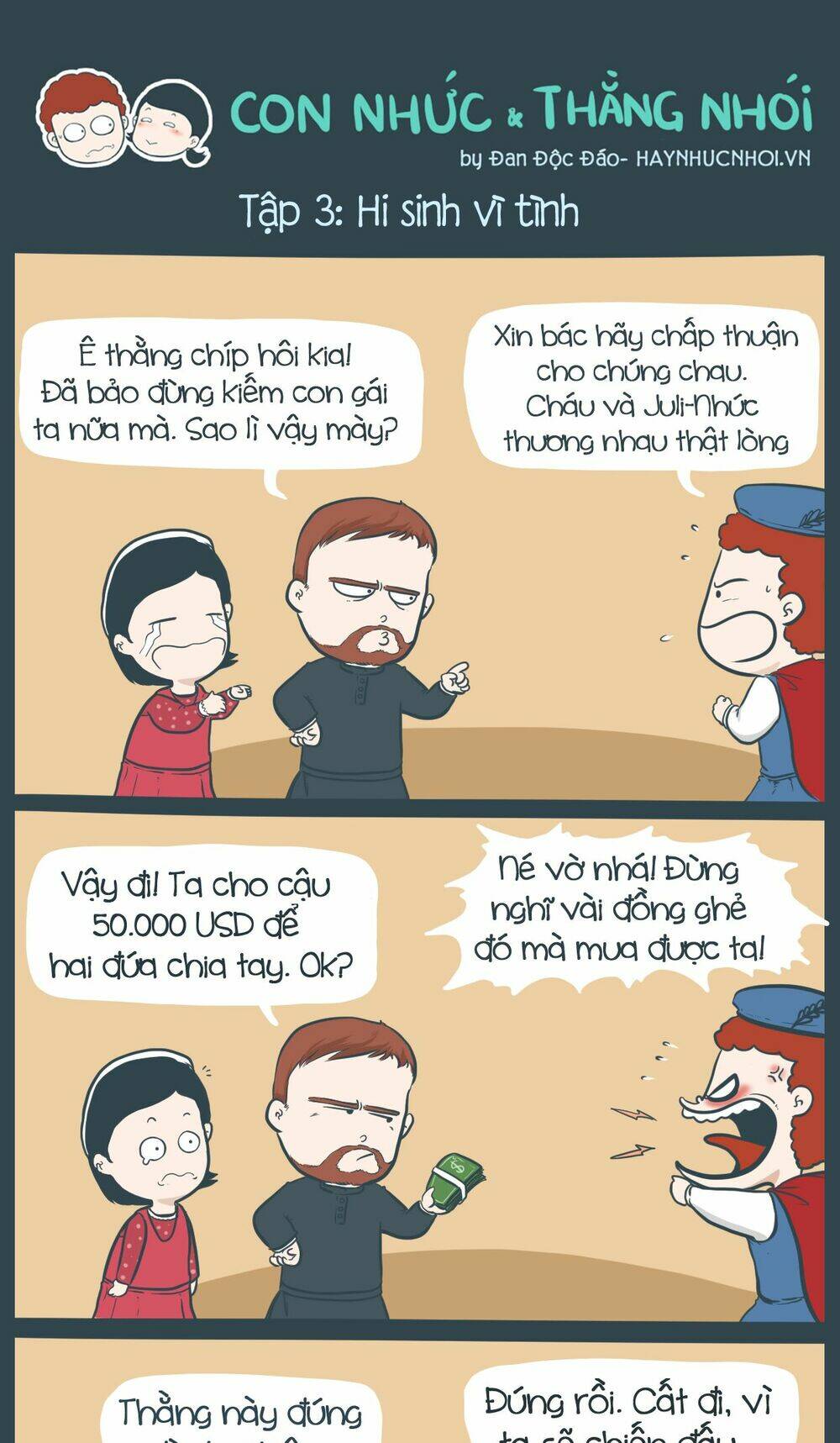 Con Nhức & Thằng Nhói Chapter 3 - Trang 2