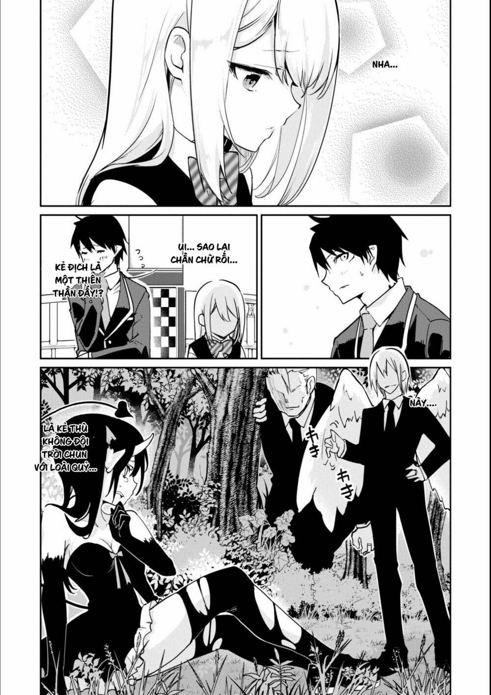 Con Quỷ Ngu Ngốc Dám Nhờn Với Các Chị Thiên Thần Chapter 15 - Trang 2