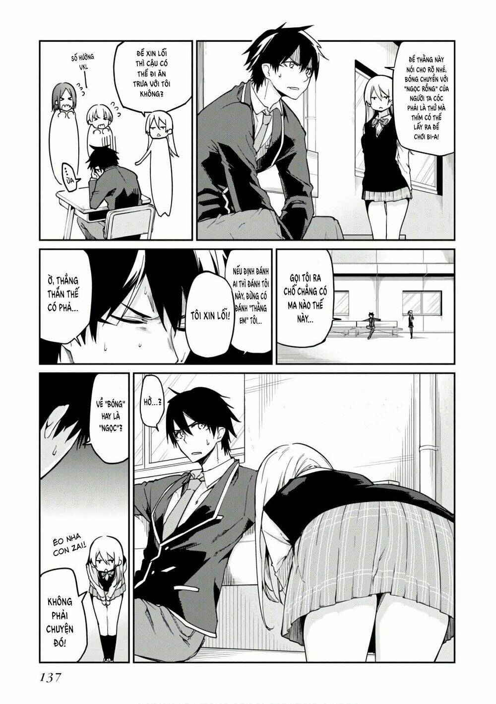 Con Quỷ Ngu Ngốc Dám Nhờn Với Các Chị Thiên Thần Chapter 24 - Trang 2