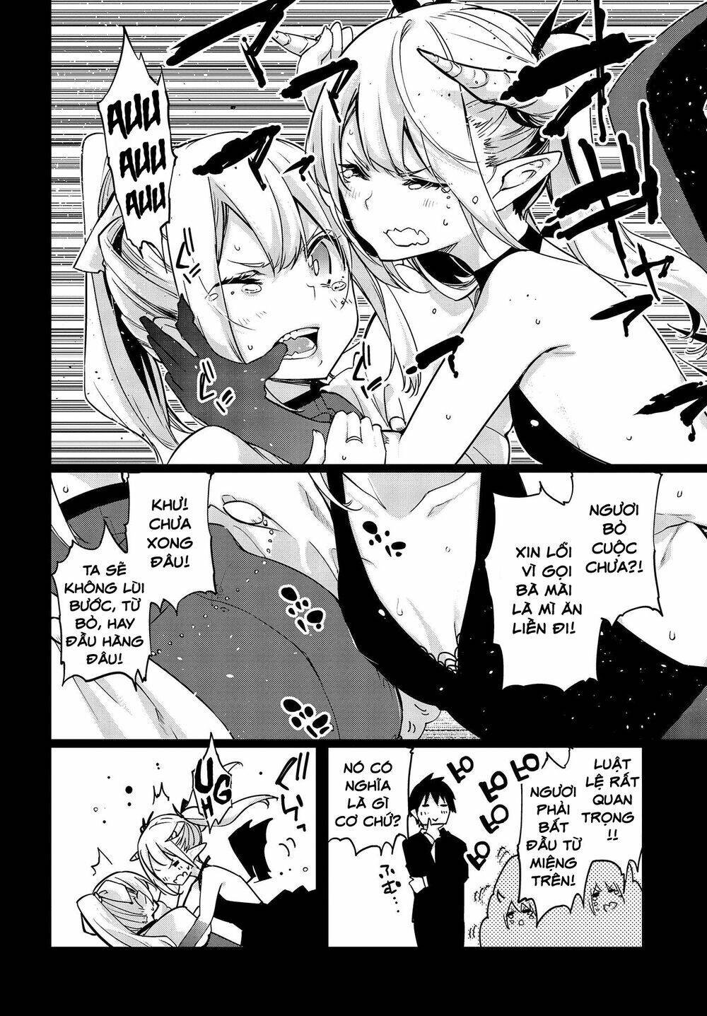Con Quỷ Ngu Ngốc Dám Nhờn Với Các Chị Thiên Thần Chapter 45 - Trang 2