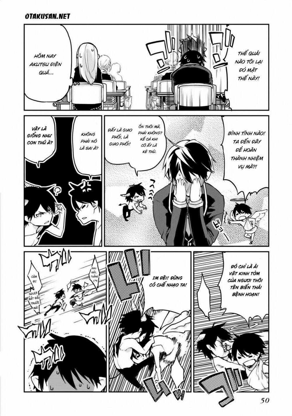 Con Quỷ Ngu Ngốc Dám Nhờn Với Các Chị Thiên Thần Chapter 6 - Trang 2