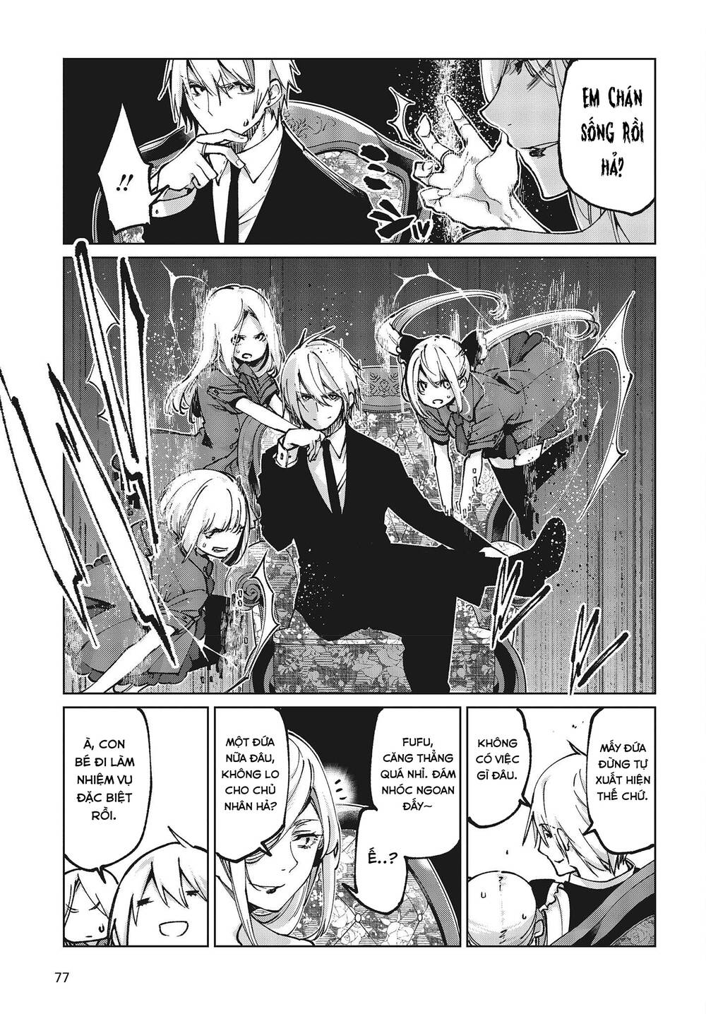 Con Quỷ Ngu Ngốc Dám Nhờn Với Các Chị Thiên Thần Chapter 68 - Trang 2