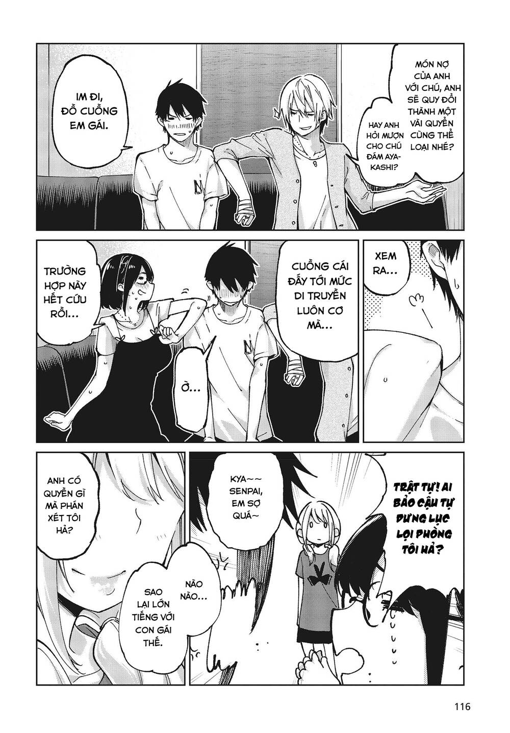 Con Quỷ Ngu Ngốc Dám Nhờn Với Các Chị Thiên Thần Chapter 75 - Trang 2