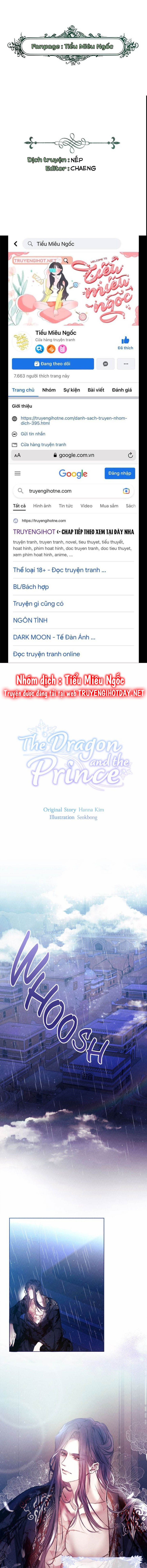 Con Rồng Và Hoàng Tử Chapter 1 - Trang 2